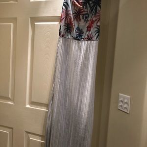 NWOT Zara Tropical Print